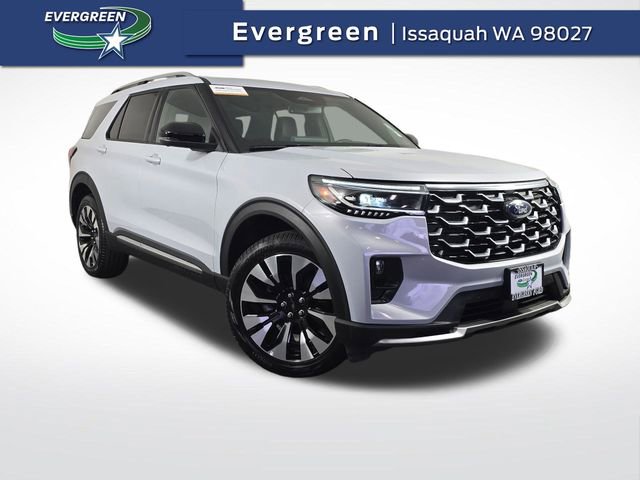 Certified 2025 Ford Explorer Platinum w/ LUX Leather Package