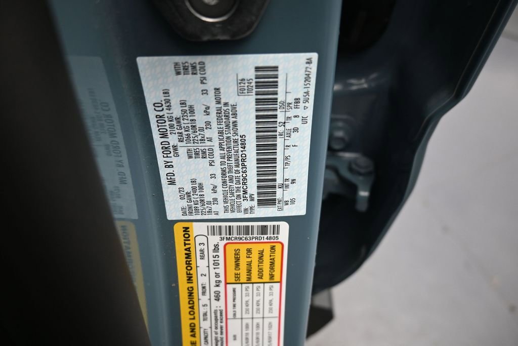 Certified 2023 Ford Bronco Sport Outer Banks w/ Tech Package AWD/4WD image 19