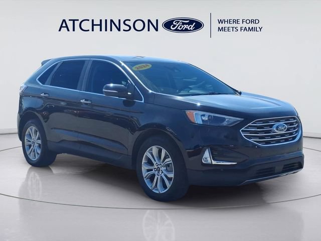 Certified 2024 Ford Edge Titanium w/ Class II Trailer Tow Package AWD/4WD image 3