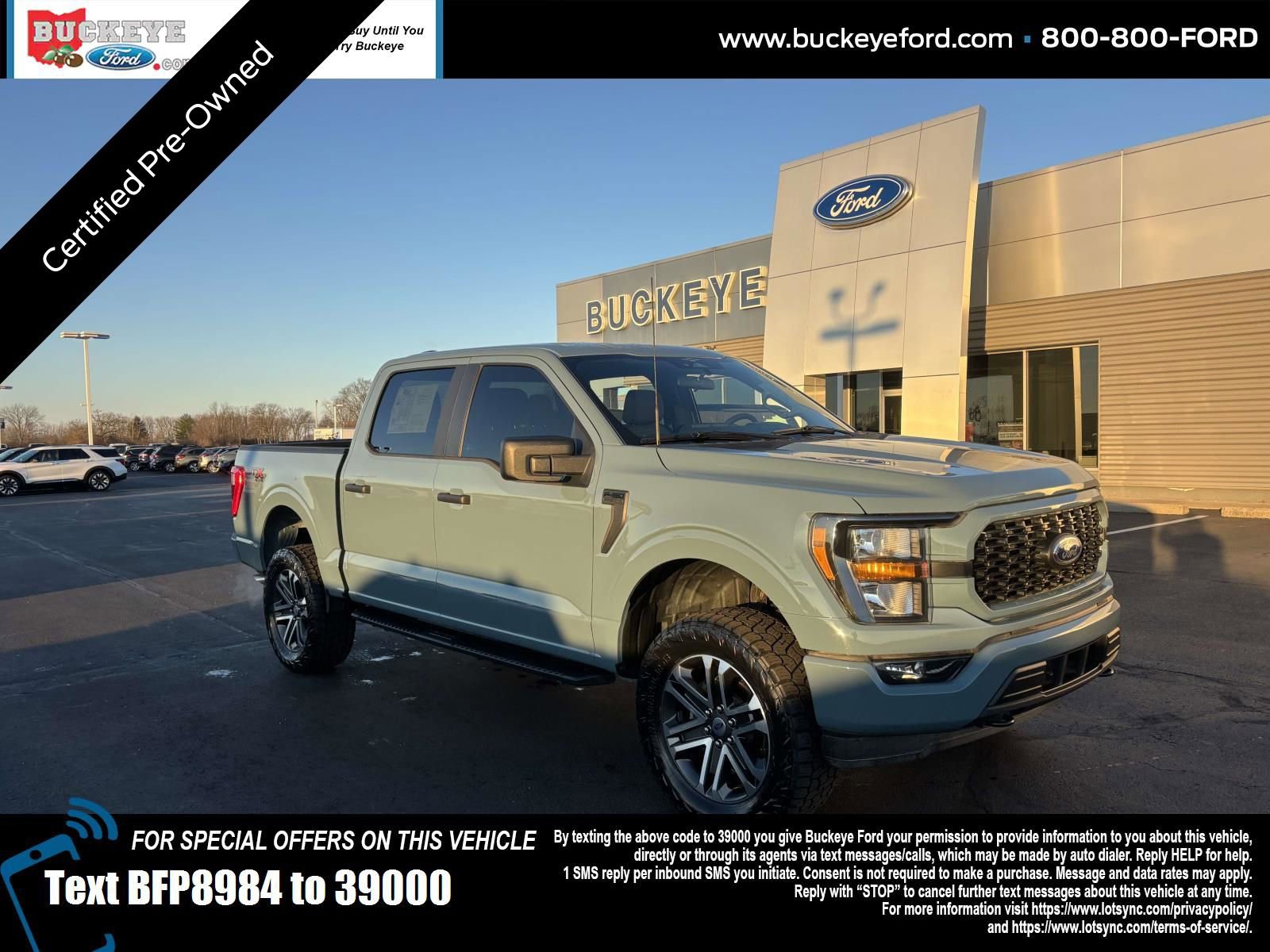 Certified 2023 Ford F150 XL w/ STX Appearance Package