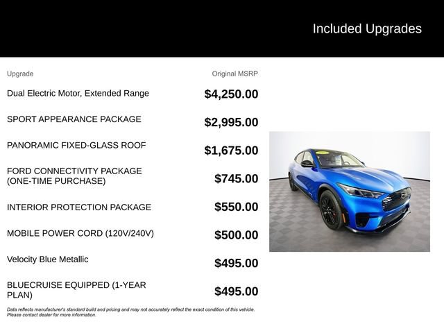 Certified 2025 Ford Mustang Mach-E Premium w/ Sport Appearance Package AWD/4WD image 6
