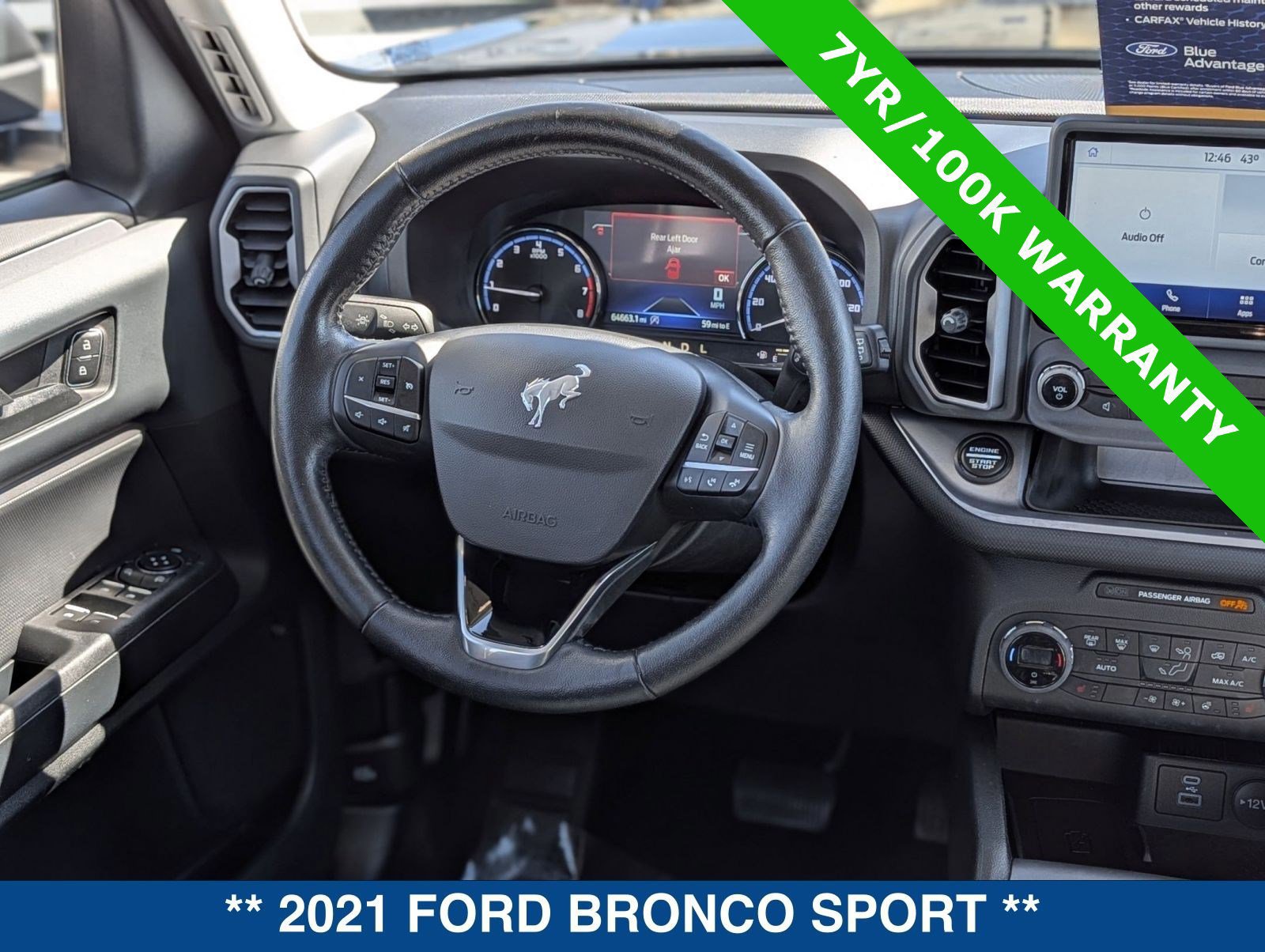 Certified 2021 Ford Bronco Sport Outer Banks w/ Outer Banks Package (96D) AWD/4WD image 16
