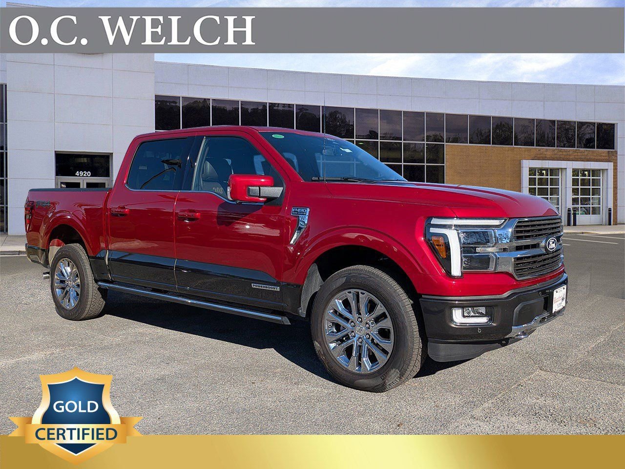 Certified 2024 Ford F150 King Ranch w/ FX4 Off-Road Package