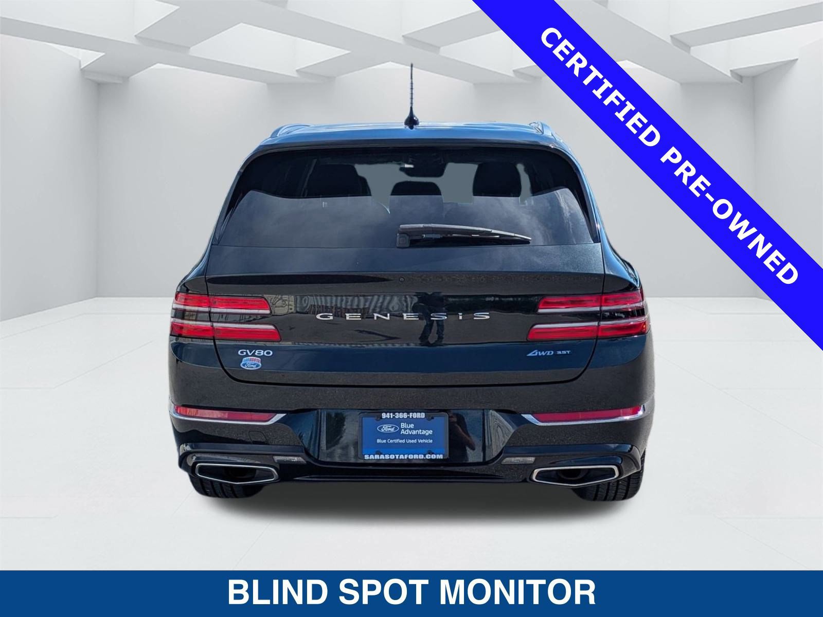 Used 2021 Genesis GV80 3.5T w/ Advanced Package 06 video 3