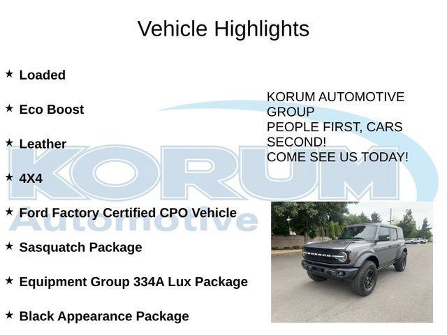 Certified 2025 Ford Bronco Badlands AWD/4WD image 4