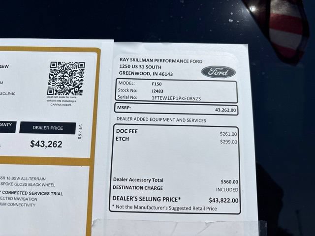 Certified 2023 Ford F150 XLT w/ Equipment Group 302A High AWD/4WD image 2