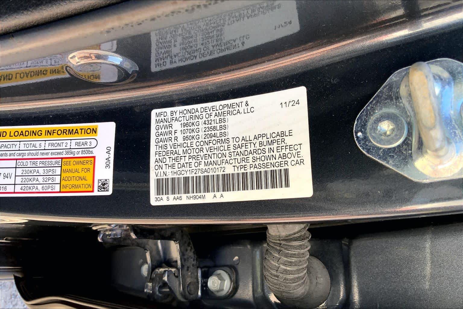 Used 2025 Honda Accord LX image 31