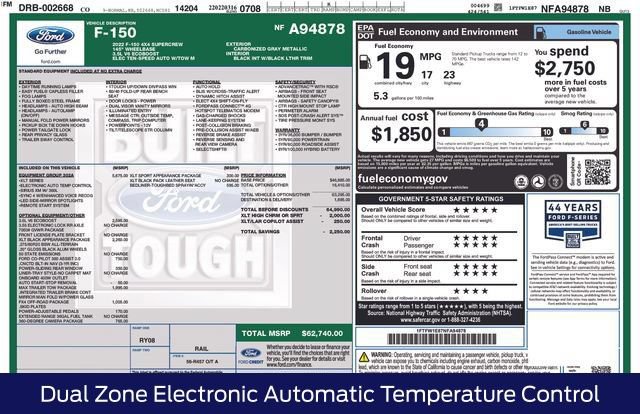 Certified 2022 Ford F150 XLT w/ Equipment Group 302A High AWD/4WD image 9