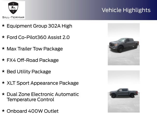 Certified 2023 Ford F150 XLT w/ Equipment Group 302A High AWD/4WD image 4