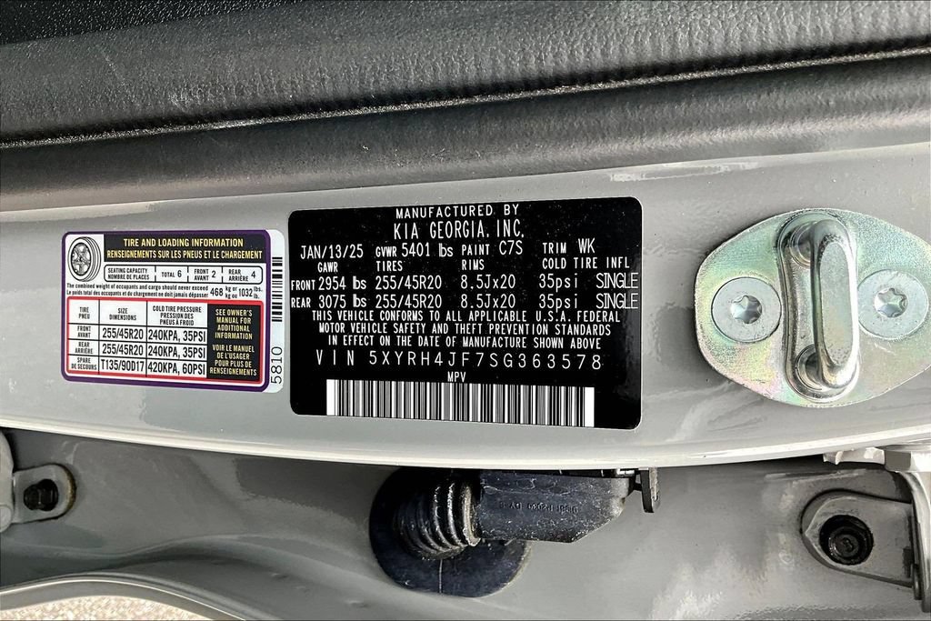 Used 2025 Kia Sorento EX w/ Panoramic Sunroof Package FWD image 21