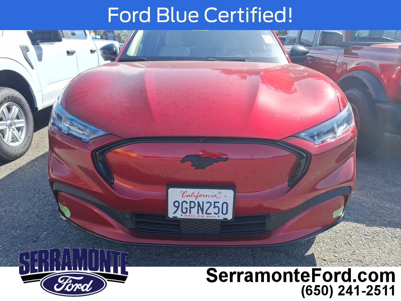 Certified 2023 Ford Mustang Mach-E Premium w/ Mustang Nite Pony Package AWD/4WD image 2
