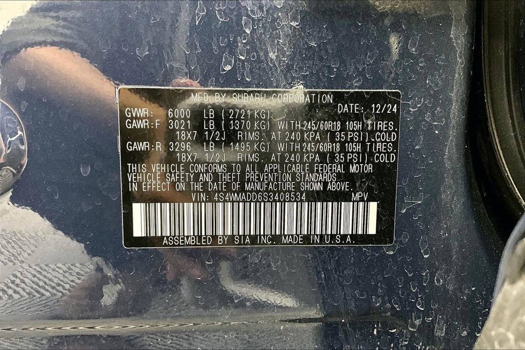 Used 2025 Subaru Ascent Premium image 36