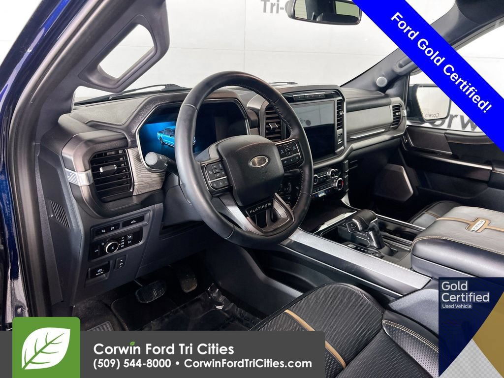 Certified 2023 Ford F150 Platinum w/ Max Trailer Tow Package AWD/4WD image 3