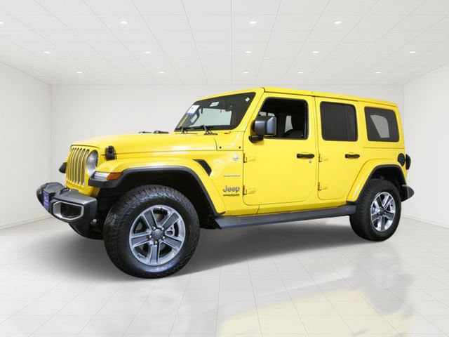 Used 2019 Jeep Wrangler Unlimited Sahara w/ Uconnect 4C Nav & Sound Group AWD/4WD image 2