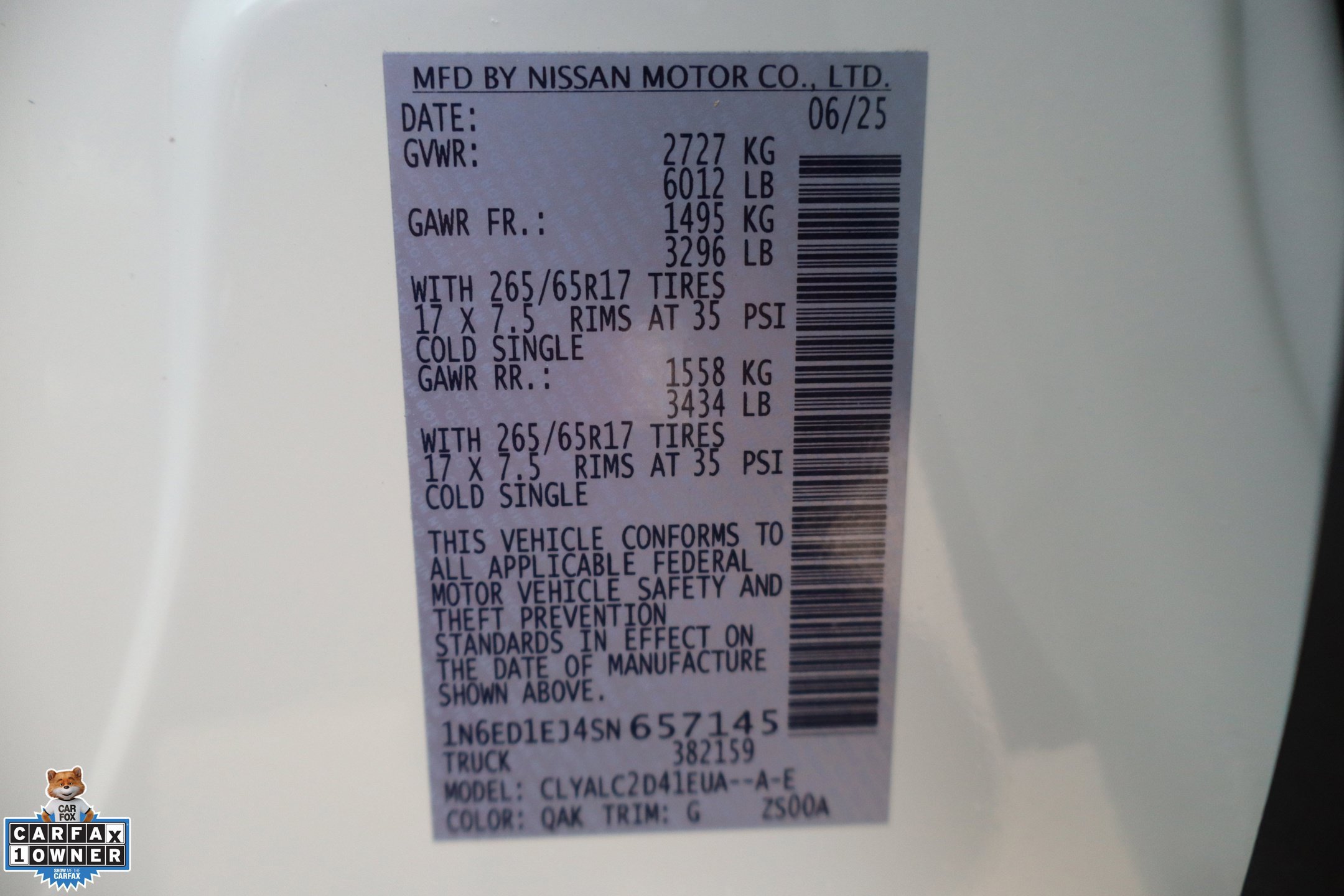 Used 2025 Nissan Frontier SV w/ SV Convenience Package RWD image 32