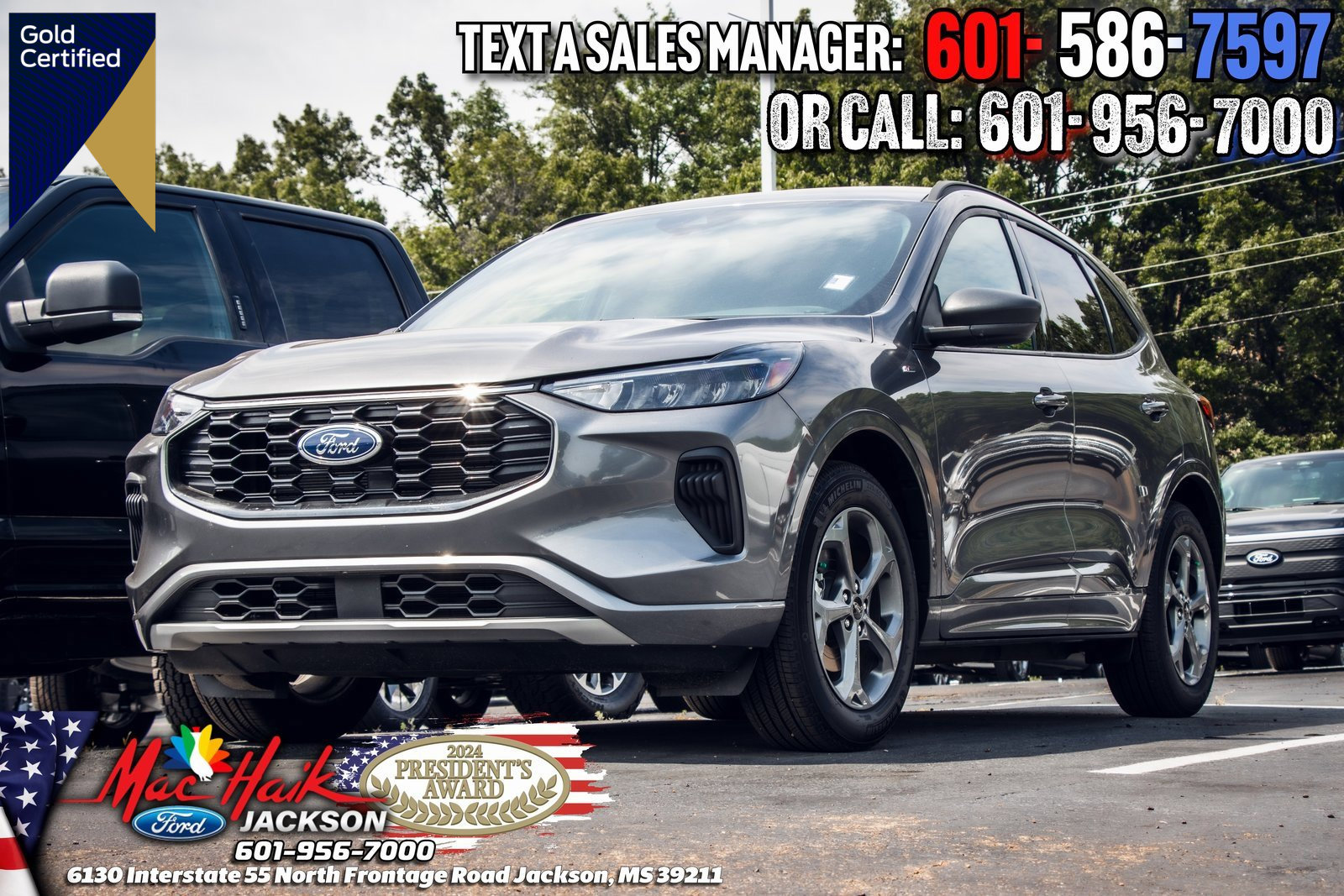 Certified 2024 Ford Escape ST-Line w/ Equipment Group 301A