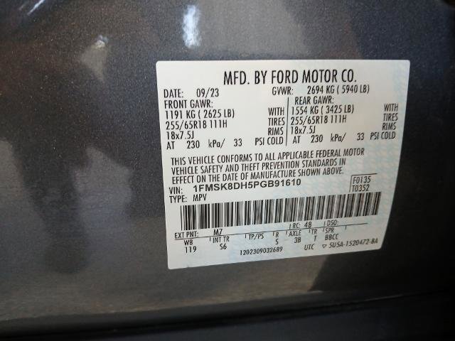 Certified 2023 Ford Explorer XLT w/ Equipment Group 202A image 20