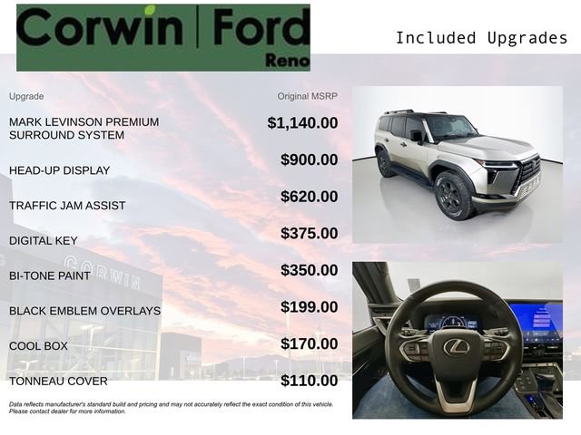 Used 2024 Lexus GX 550 AWD/4WD image 3