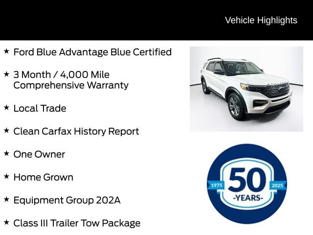 Certified 2021 Ford Explorer XLT w/ Equipment Group 202A AWD/4WD image 6