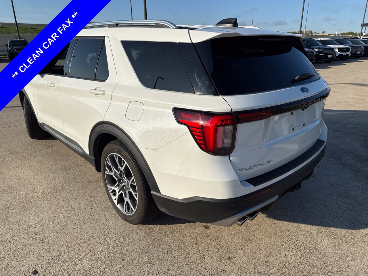 Certified 2025 Ford Explorer Platinum w/ Ultimate Package RWD image 8