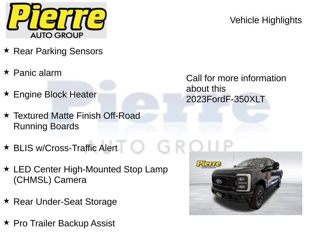 Certified 2023 Ford F350 XLT w/ Tremor Off-Road Package AWD/4WD image 24