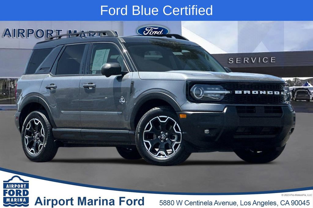 Certified 2025 Ford Bronco Sport Outer Banks w/ Outer Banks Tech Package+ AWD/4WD image 1