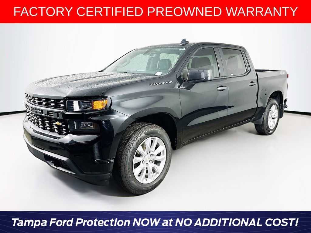 Used 2019 Chevrolet Silverado 1500 Custom image 1