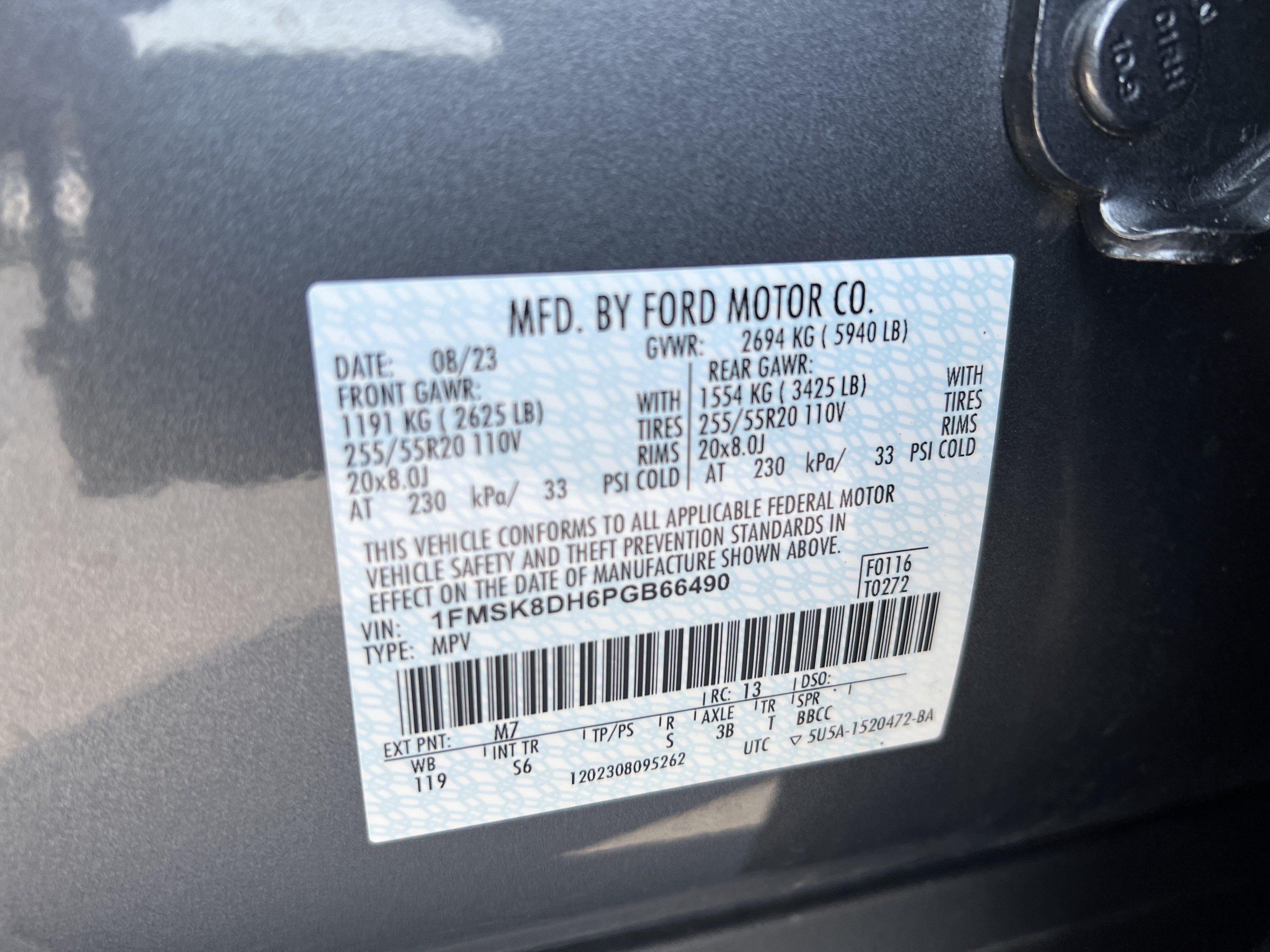 Certified 2023 Ford Explorer XLT w/ Equipment Group 202A AWD/4WD image 34