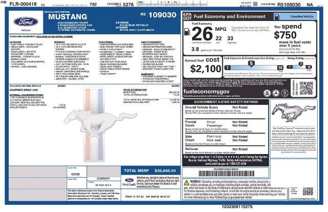 Certified 2024 Ford Mustang Coupe RWD image 5