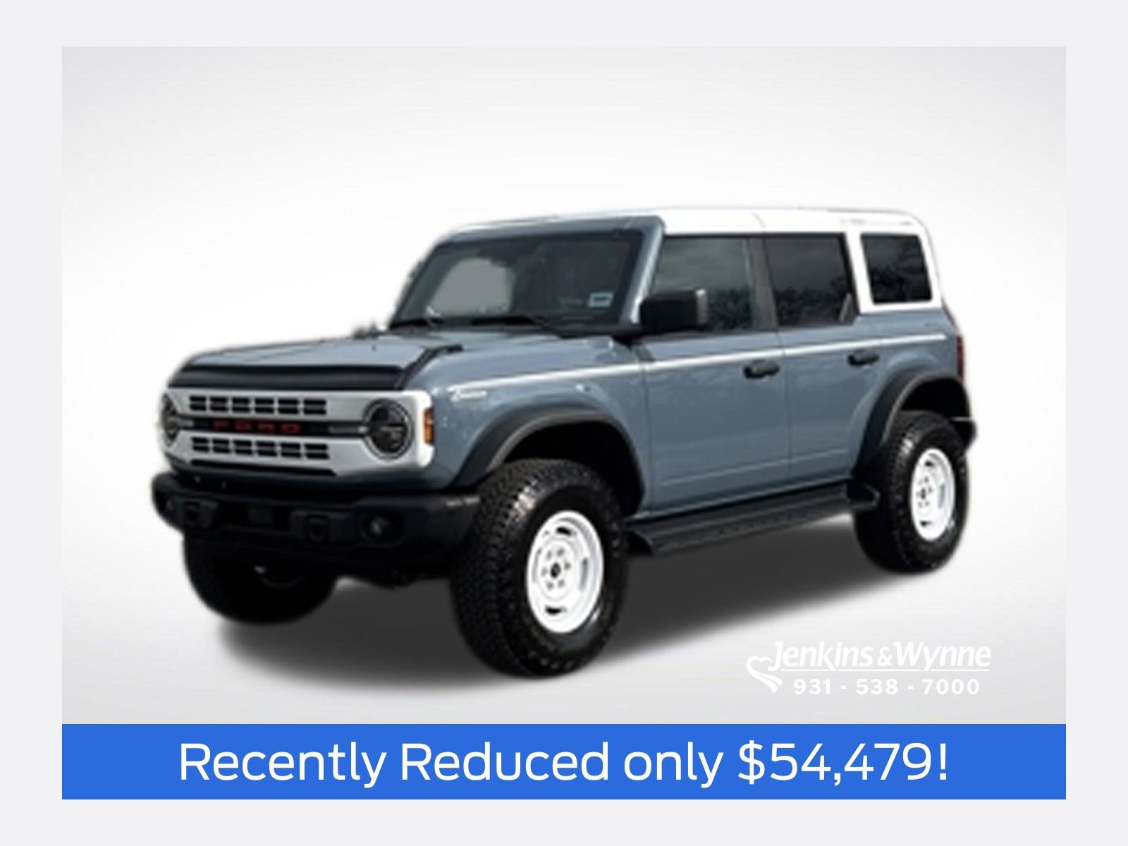 Certified 2025 Ford Bronco Heritage Edition AWD/4WD image 1