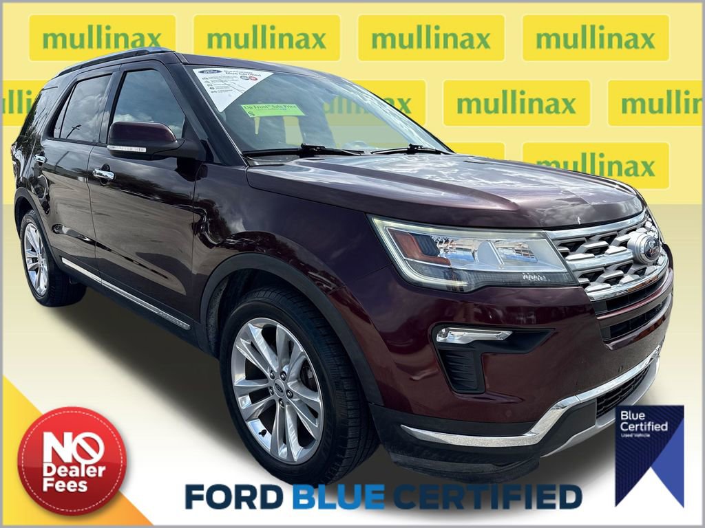 Certified 2018 Ford Explorer Limited FWD video 1