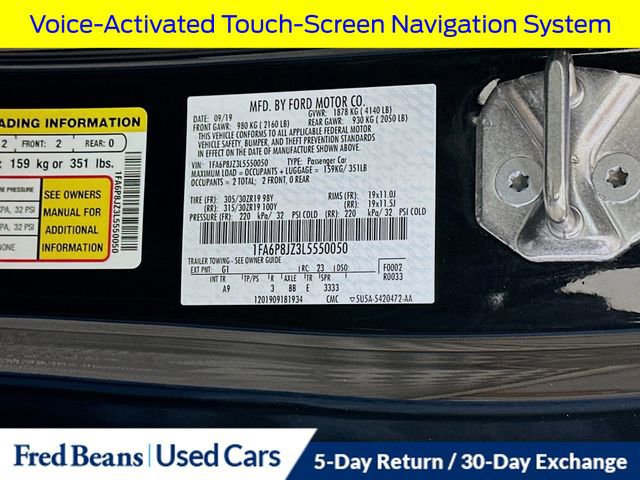 Certified 2020 Ford Mustang Shelby GT350R w/ GT350R Equipment Group 920A image 32