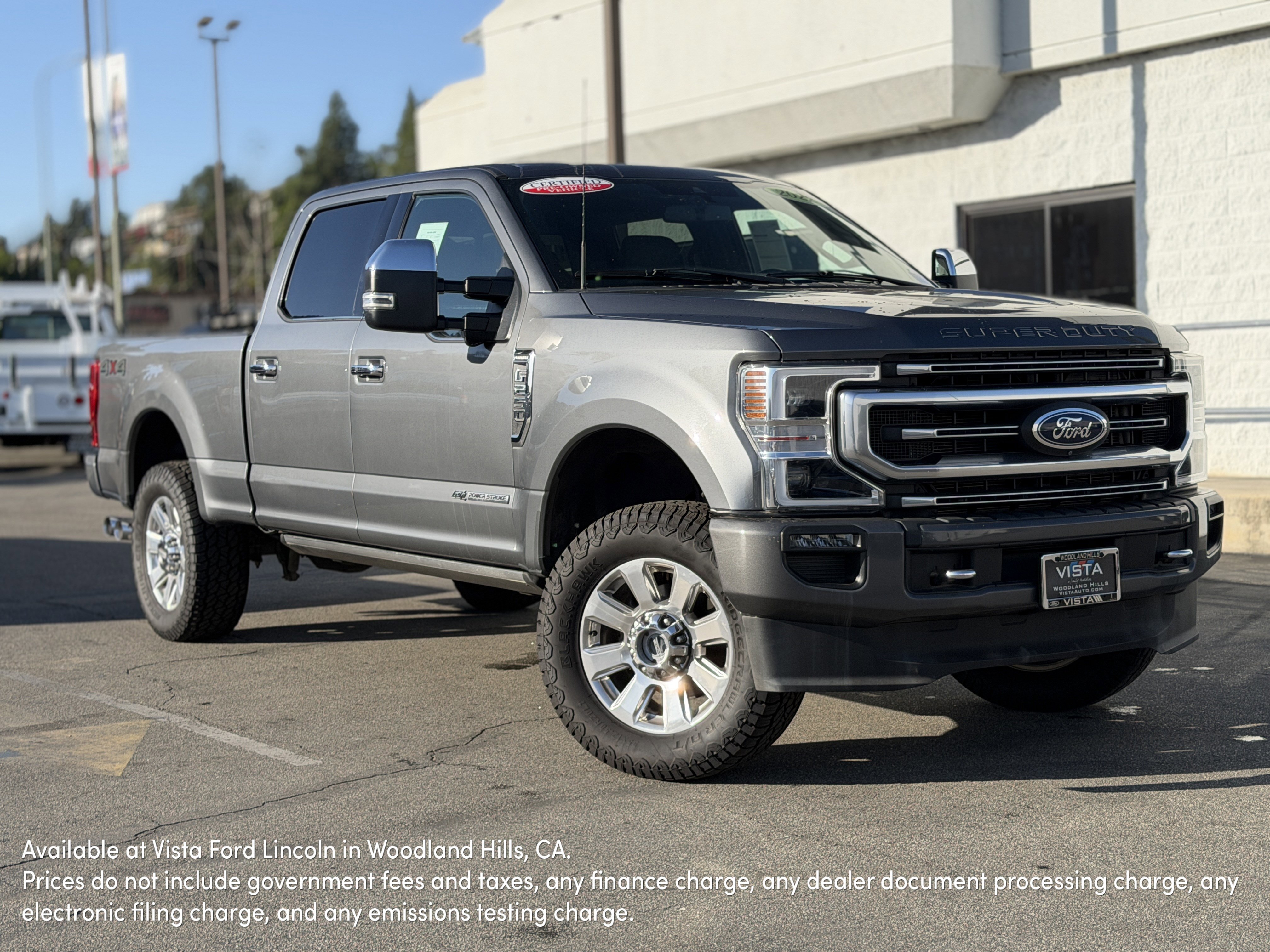 Certified 2022 Ford F250 Platinum image 1