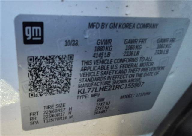 Used 2024 Chevrolet Trax LT w/ LT Convenience Package FWD image 16