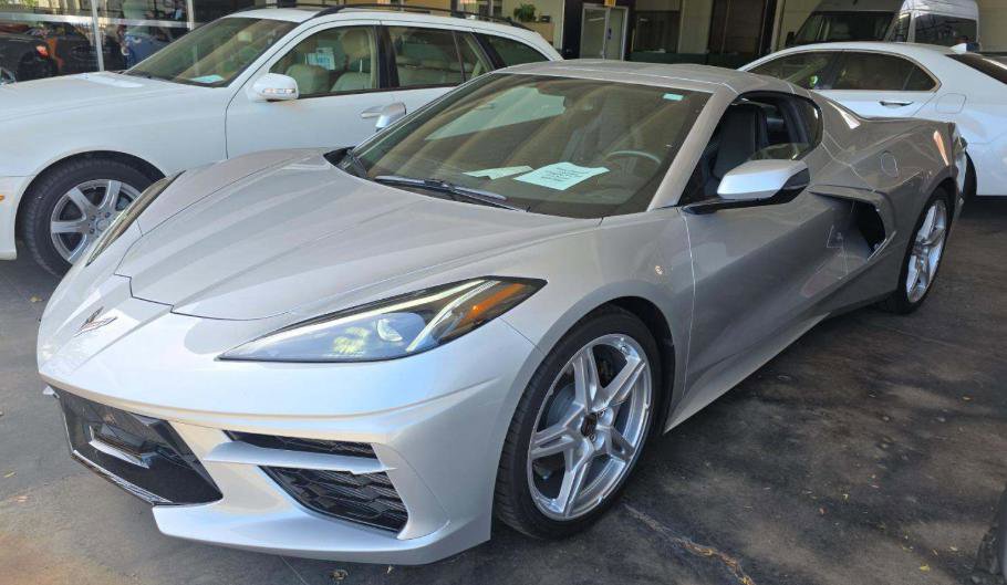 Used 2020 Chevrolet Corvette Stingray Coupe w/ Chrome Exterior Badge Package