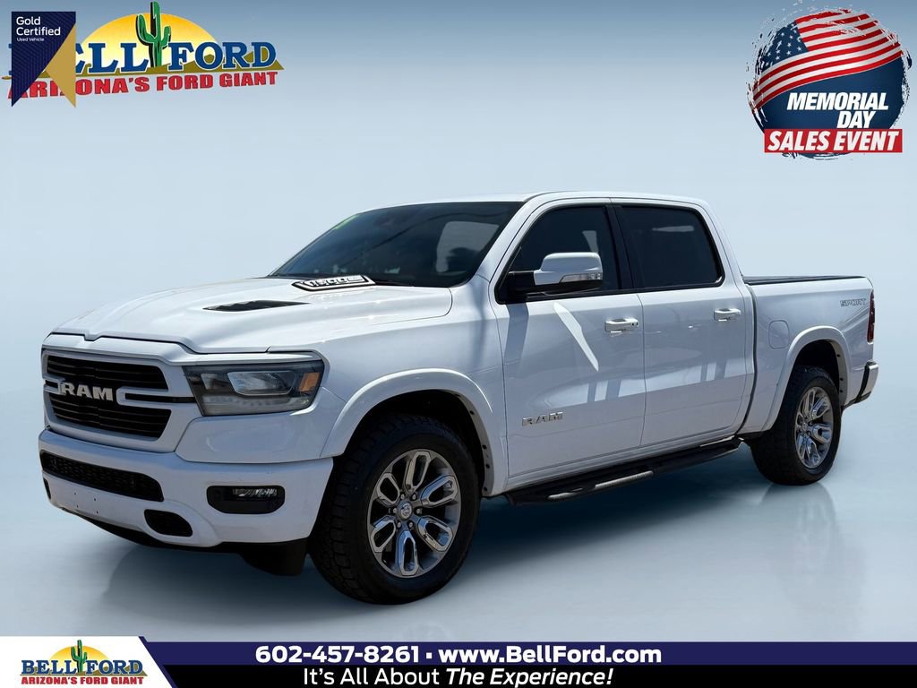 Used 2021 RAM 1500 Laramie w/ Sport Appearance Package AWD/4WD video 1