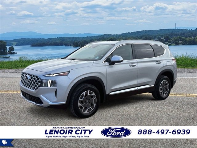 Used 2022 Hyundai Santa Fe Blue w/ Cargo Package image 3