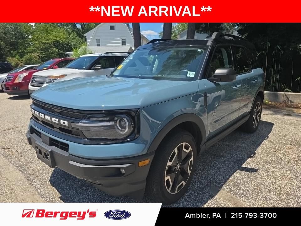 Certified 2023 Ford Bronco Sport Outer Banks w/ Tech Package