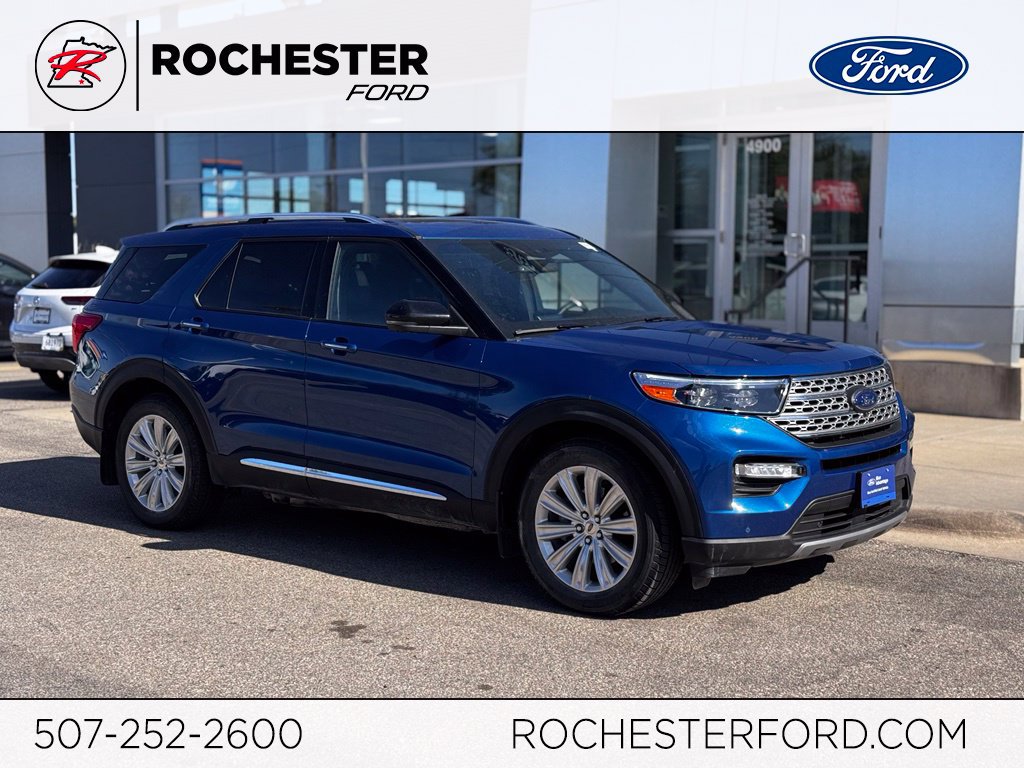 Certified 2020 Ford Explorer Limited w/ Class III Trailer Tow Package