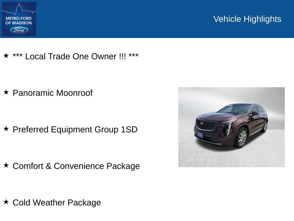 Used 2023 Cadillac XT4 Premium Luxury FWD image 2