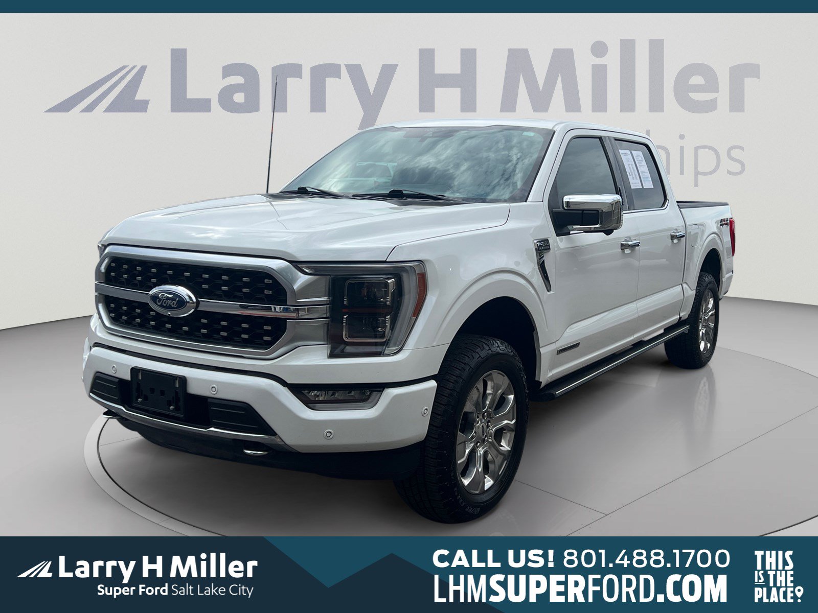 Certified 2021 Ford F150 Platinum w/ Equipment Group 701A High AWD/4WD image 1