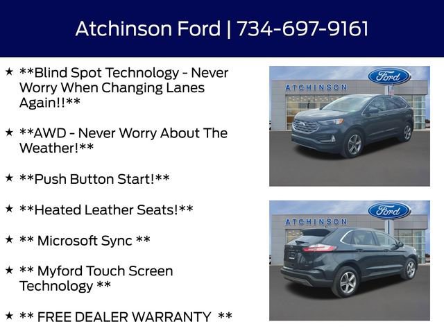 Certified 2022 Ford Edge SEL w/ Convenience Package image 8