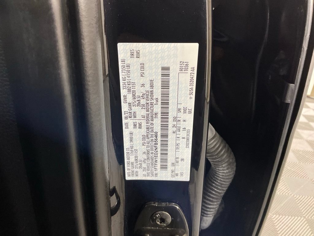 Certified 2022 Ford F150 Lariat w/ Equipment Group 502A High AWD/4WD image 28