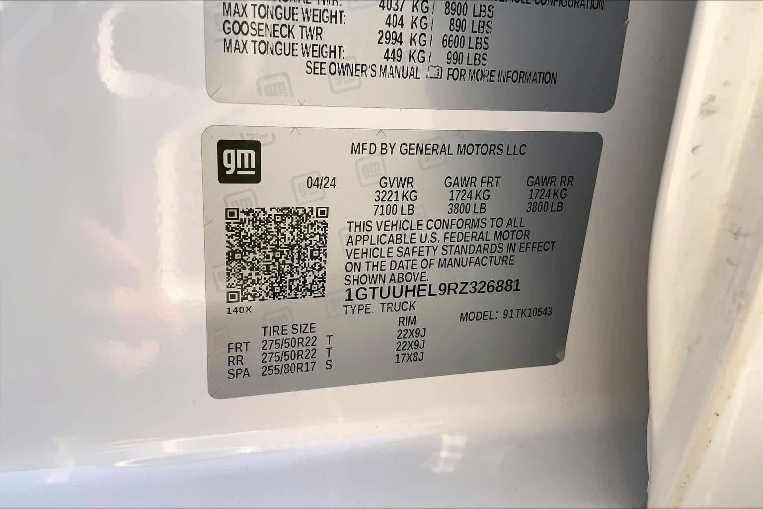 Used 2024 GMC Sierra 1500 Denali Ultimate w/ LPO, Utility Wall Package AWD/4WD image 37
