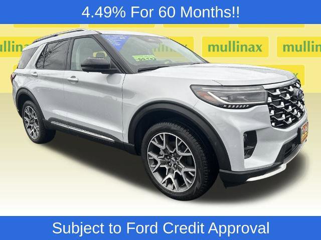 Certified 2025 Ford Explorer Platinum w/ Ultimate Package
