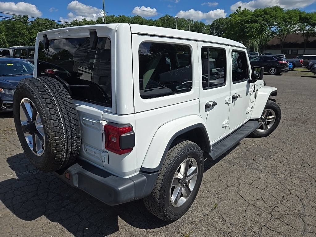 Used 2021 Jeep Wrangler Unlimited Sahara AWD/4WD image 4