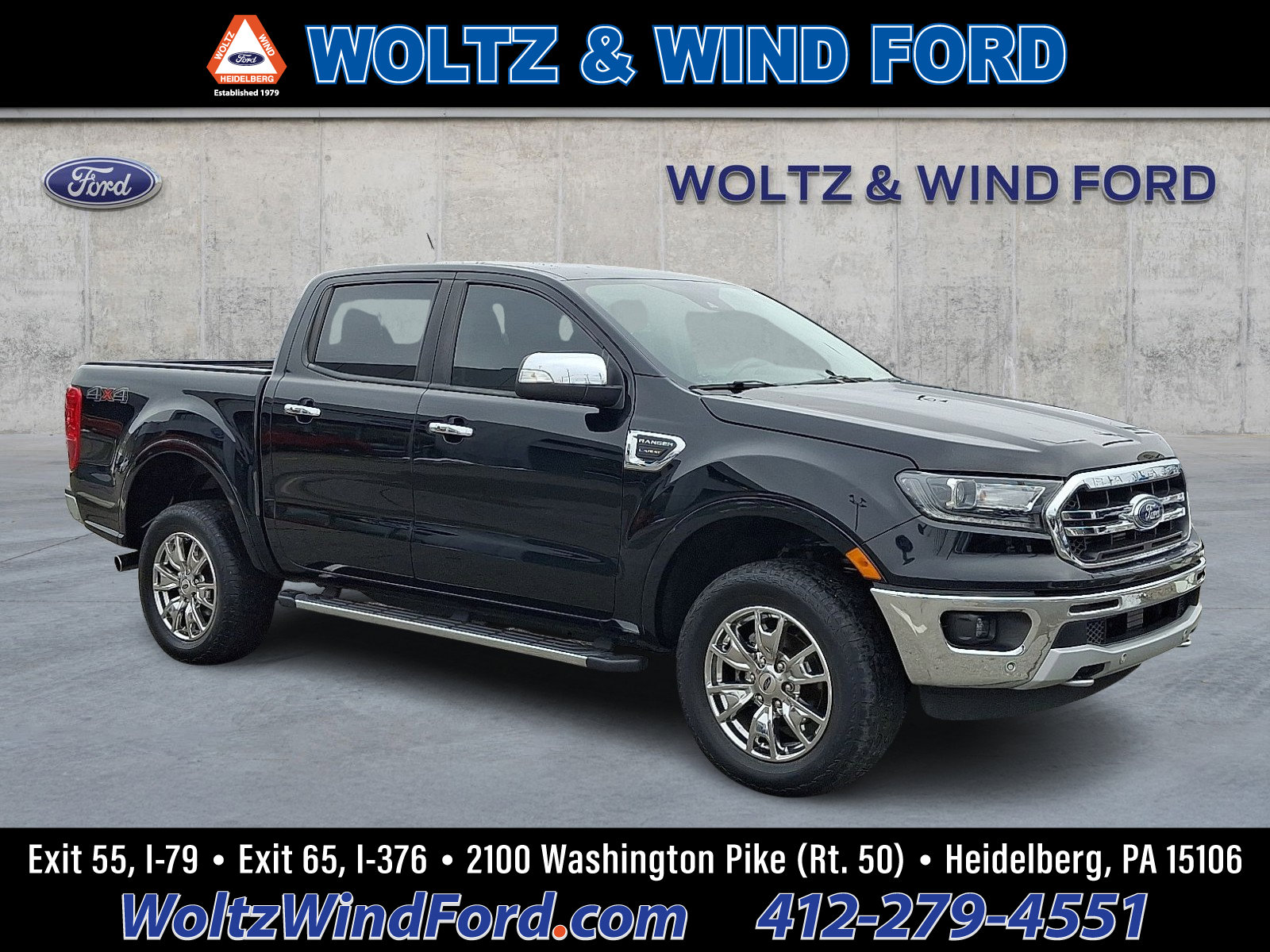 Certified 2020 Ford Ranger Lariat w/ Equipment Group 501A Mid