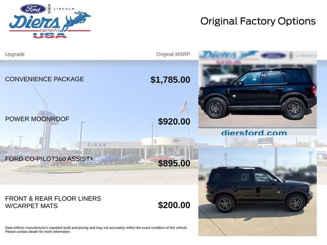 Certified 2023 Ford Bronco Sport Big Bend w/ Convenience Package AWD/4WD image 14