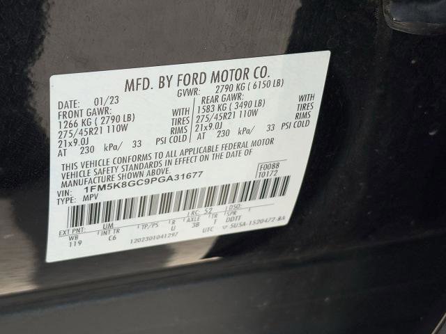 Certified 2023 Ford Explorer ST w/ Equipment Group 401A image 33