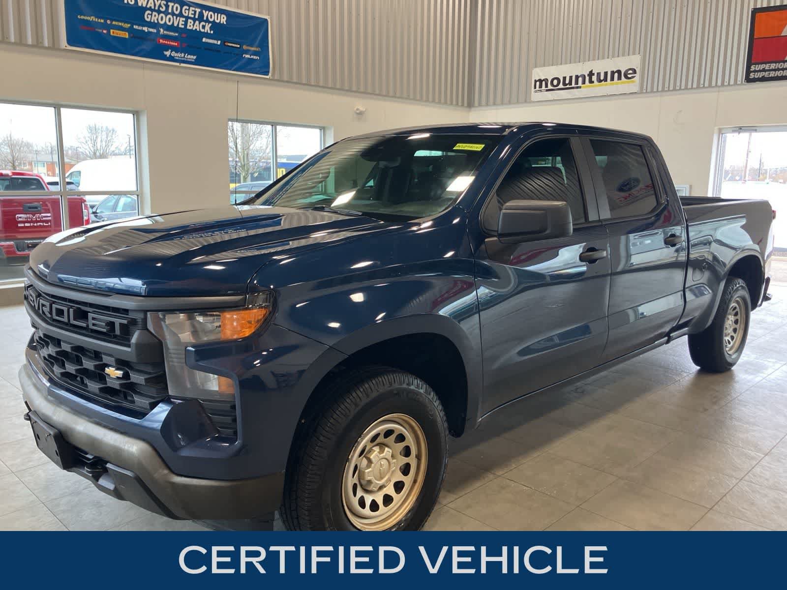 Used 2022 Chevrolet Silverado 1500 W/T w/ WT Value Package AWD/4WD video 1